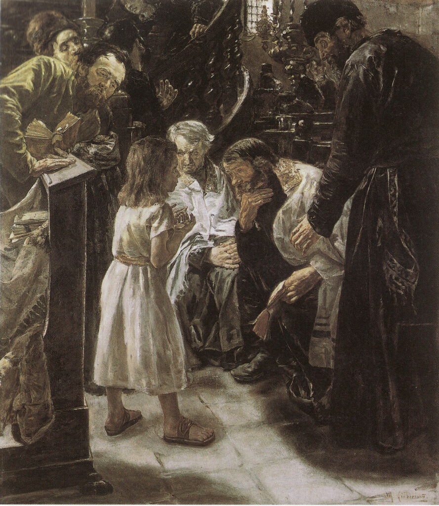 Max Liebermann, The Twelve-Year-Old Jesus in the Temple, 1879 Oil on canvas, 58.9 x 51.5 in Hamburger Kunsthalle, Hamburg