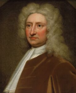 Sir Godfrey Kneller, Edmond Halley, before 1721 Oil on canvas, 21.1 x 16.9 in Royal Museums Greenwich, London