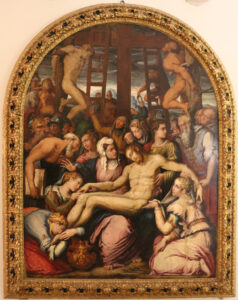 Giorgio Vasari, The Lamentation of Christ, c 1550 Oil on panel, 116.1 x 87.4 in Ravenna Art Museum, Ravenna