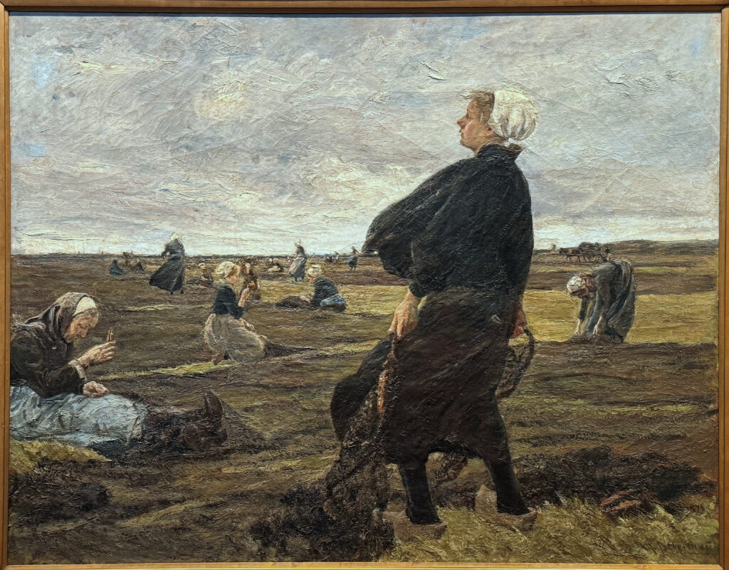 Max Liebermann, The Net Menders, 1887–1889 Oil on canvas, 71 x 88.9 in Hamburger Kunsthalle, Hamburg
