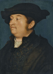 Hans Holbein the Elder, Portrait of a Man, c 1518–1520 Oil on panel, 9.3 x 6.6 in Thyssen-Bornemisza Museum, Madrid