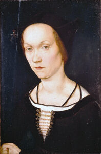 Hans Holbein the Elder, Portrait of a Woman, c 1510 Oil on wood, 12.2 x 8.2 in Unterlinden Museum, Colmar
