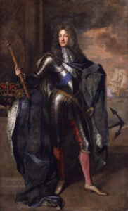 Sir Godfrey Kneller, King James II, 1684 Oil on canvas, 96.8 x 56.8 in National Portrait Gallery, London
