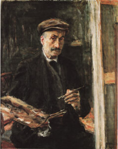 Max Liebermann, Self-Portrait, 1925 Oil on canvas, 44 x 35 in Neue Pinakothek, Munich
