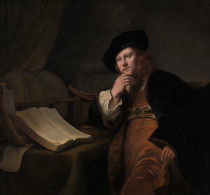Ferdinand Bol, An Astronomer, 1652 Oil on canvas, 42.1 x 51.2 in National Gallery