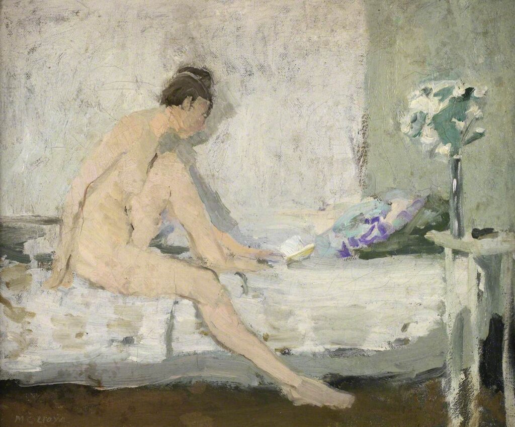 Gwen John, Mary Constance Lloyd, 1905 Oil on canvas, 14.4 x 17.3 in The National Library of Wales, Aberystwyth