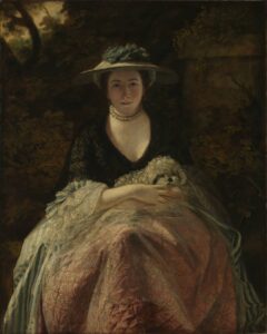 Sir Joshua Reynolds, Nelly O'Brien, c 1762–1763 Oil on canvas, 49.7 x 39.8 in Wallace Collection, London