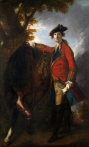Sir Joshua Reynolds, Captain Robert Orme, 1756 Oil on canvas, 94.1 x 57.9 in National Gallery, London