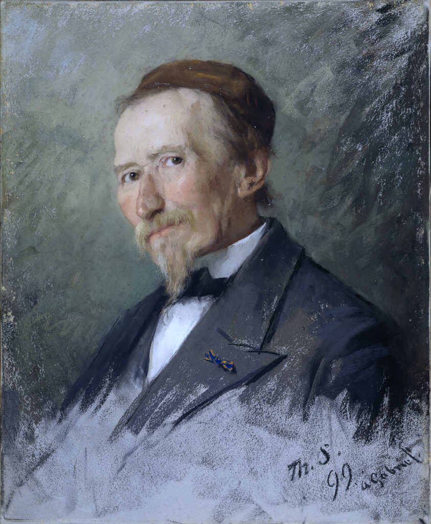 Thérèse Schwartze Paul Joseph Constantin Gabriël (1828–1903), 1899 Pastel on paper, 22 x 18.1 in Rijksmuseum, Amsterdam