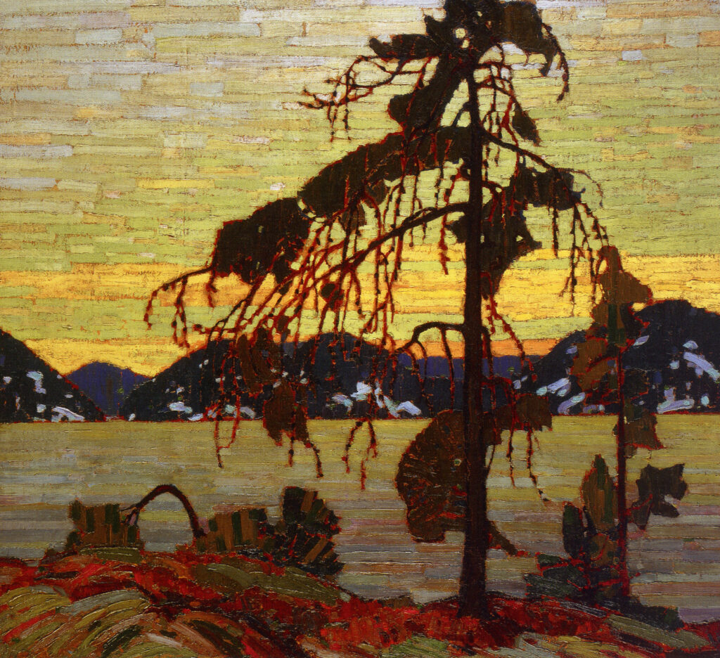 Tom Thomson, The Jack Pine, 1916–1917 Oil on canvas, 50.4 x 55 in National Gallery of Canada, Ottawa
