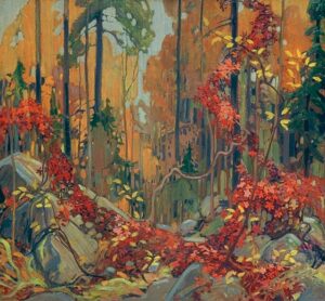 Tom Thomson, Autumn's Garland, 1915–1916 Oil on canvas, 48.2 x 52 in National Gallery of Canada, Ottawa