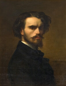 Alexandre Cabanel, Self-Portrait, 1852 Oil on canvas, 23.8 × 18.3 in Musée Fabre, Montpellier