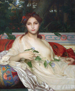 Alexandre Cabanel, Albaydé, 1848 Oil on canvas, 38.6 × 31.5 in Musée Fabre, Montpellier