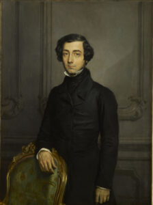 Théodore Chassériau, Alexis de Tocqueville, 1850 Oil on canvas, 64.2 × 51.2 in Palace of Versailles