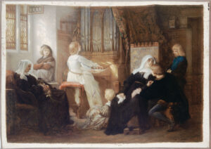 Alexandre Cabanel, The Chapel Master's Widow, 1859 Oil on canvas, 30.3 × 43.3 in Petit Palais, Museum of Fine Arts of the City of Paris