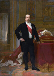 Alexandre Cabanel, Napoleon III, c 1865 Oil on canvas, 90.6 × 67.3 in Château de Compiègne, France