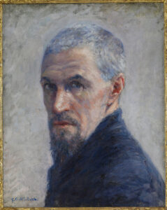 Gustave Caillebotte, Self-Portrait, c 1892 Oil on canvas, 22 x 17.3 in Musée d'Orsay, Paris
