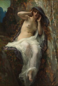 Alexandre Cabanel, Echo, 1874 Oil on canvas, 38.5 × 26.3 in Metropolitan Museum of Art, New York