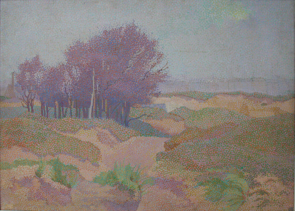 Johannes Josephus Aarts, Landscape with Dunes, 1895 II Oil on canvas, 13.6 x 17.7 in Kröller-Müller Museum, Otterlo