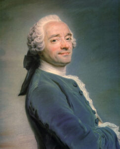 Maurice Quentin de La Tour, Self-portrait with Lace Jabot, 1750 Pastel on paper, 25.4 x 21.1 in Musée de Picardie, Amiens, France