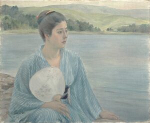 Kuroda Seiki, Lakeside, 1897 Oil on canvas Tokyo National Museum, Tokyo