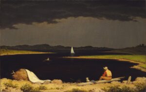 Martin Johnson Heade, Approaching Thunder Storm, 1859 Oil on canvas, 44 x 56 in Metropolitan Museum of Art, New York