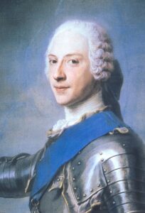 Maurice Quentin de La Tour, Prince Henry Benedict Clement Stuart, Cardinal York; Younger Brother of Prince Charles Edward Stuart, 1746–1747 Pastel on paper, 24 x 20.1 in National Galleries of Scotland, Edinburgh, UK