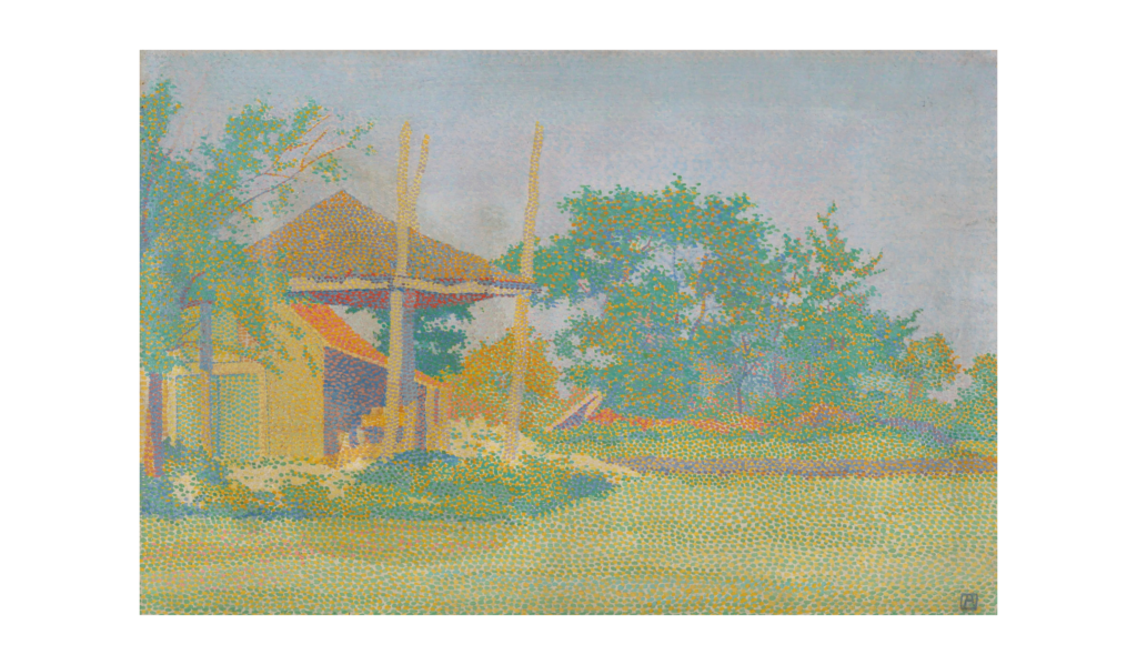Johannes Josephus Aarts, Farm in the Dune District, c 1895 Oil on canvas, 11.8 x 17.7 in Kröller-Müller Museum, Otterlo