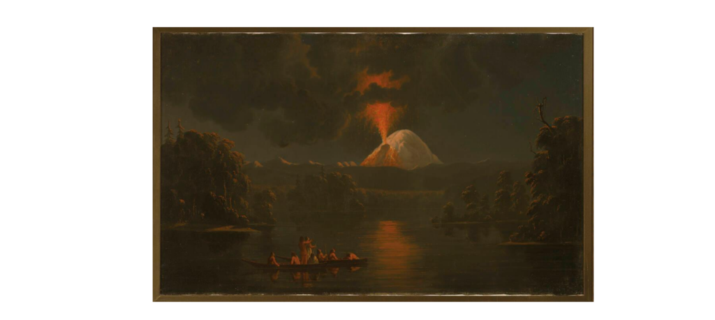 Paul Kane, Mount St. Helens, 1849–1856 Oil on canvas, 18.2 x 29.3 in Royal Ontario Museum, Toronto, Canada