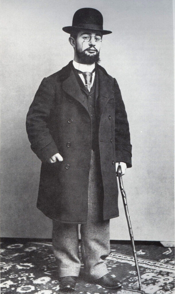 Paul Sescau, Photograph of Henri de Toulouse-Lautrec, 1894 Photograph Musée Toulouse-Lautrec, Albi