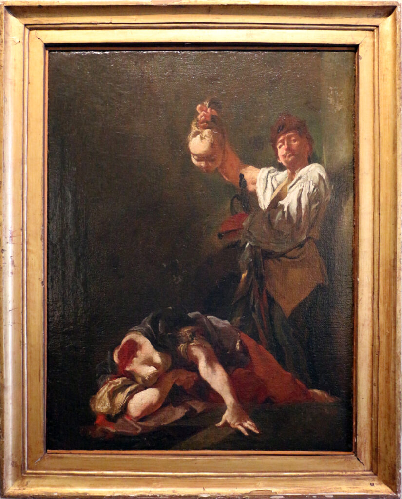 Giulia Lama, The Martyrdom of Saint Eurosia, 1725–1730 Oil on canvas, 23.2 × 15.7 in Ca’ Rezzonico, Venice