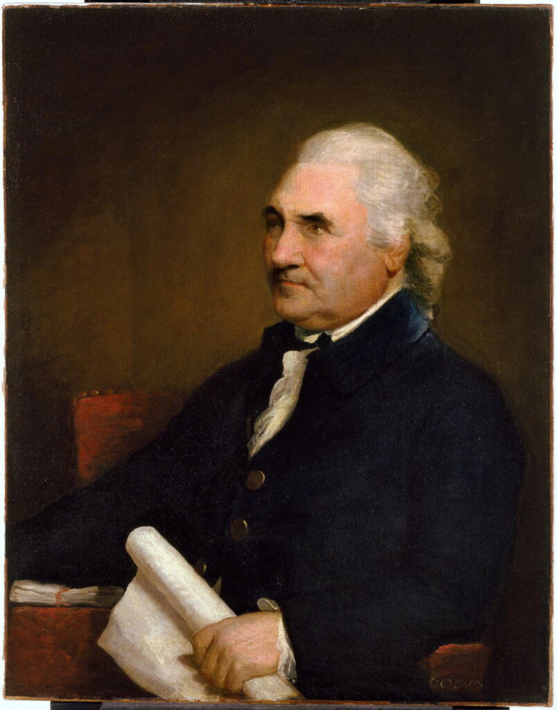 Gilbert Stuart, Colonel Isaac Barré, 1785 Oil on canvas, 35.8 × 27.8 in Brooklyn Museum, New York