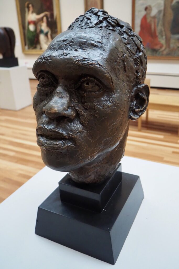 Sir Jacob Epstein, Paul Robeson, 1927 Bronze, 13.6 × 8.5 × 11.6 in York Art Gallery, UK