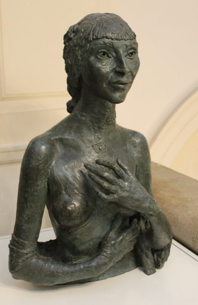 Sir Jacob Epstein, Kathleen, 1935 Bronze, 31.1 × 20.5 × 15.4 in Bristol Museum & Art Gallery