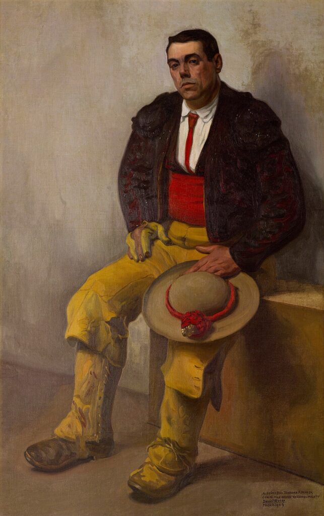 Diego Rivera, El Picador, 1909 Oil on canvas, 69.7 × 44.5 in Museo Dolores Olmedo, Mexico City