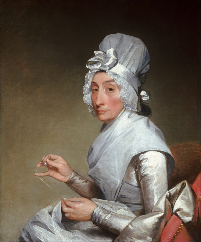 Gilbert Stuart, Catherine Brass Yates (Mrs. Richard Yates), 1793–1794 Oil on canvas, 30 × 25 in National Gallery of Art, Washington DC