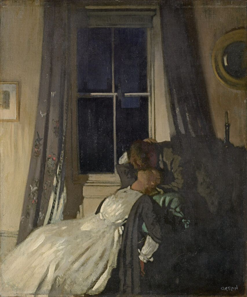 Sir William Orpen, Night No. 2, 1907 Oil on canvas, 30.1 × 25.2 in National Gallery of Victoria, Melbourne