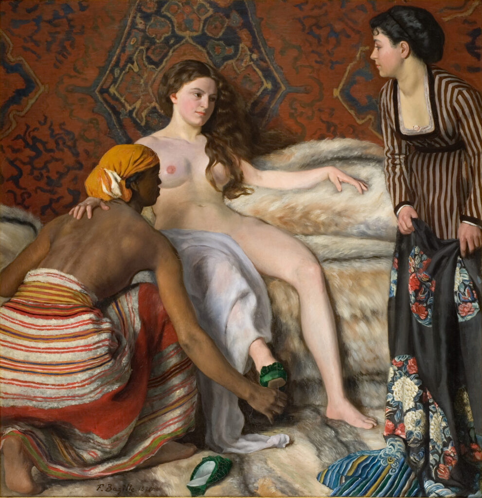 Frédéric Bazille, La Toilette, 1870 Oil on canvas, 52 × 50 in Musée Fabre, Montpellier