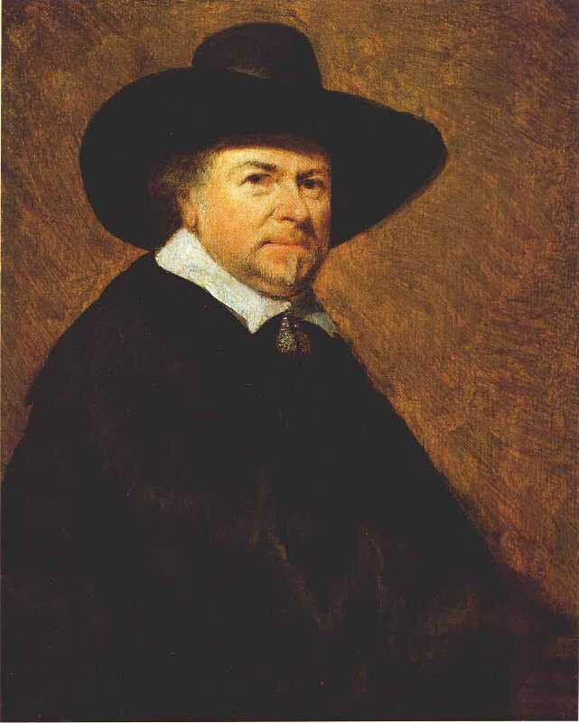 Portrait of Jan van Goyen by Gerard ter Borch, 1652 Oil on panel, 7.9 × 6.3 in The Princely Collections, Liechtenstein