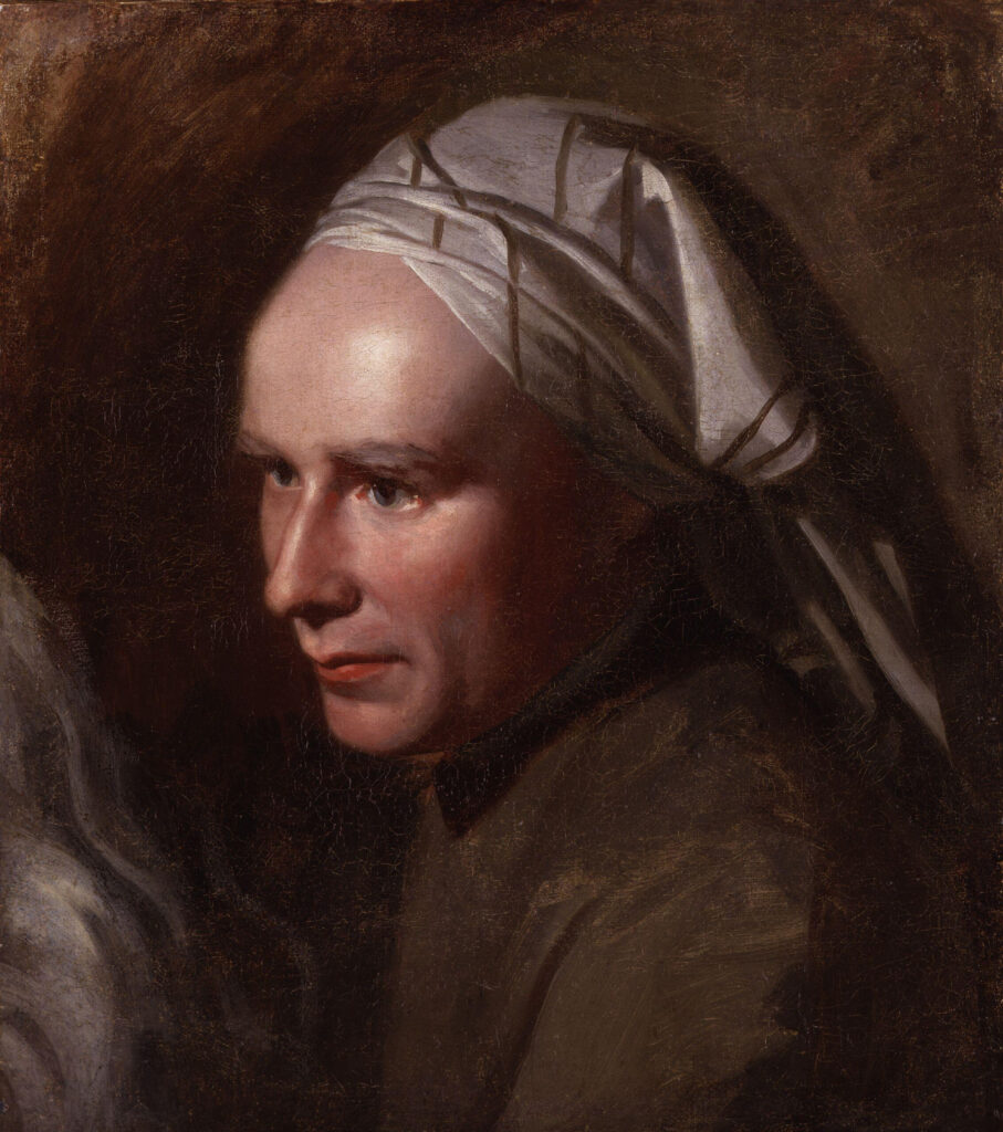 George Romney, Probably Thomas Greene, c 1762–1763 Oil on canvas, 16.8 × 14.5 in National Portrait Gallery, London