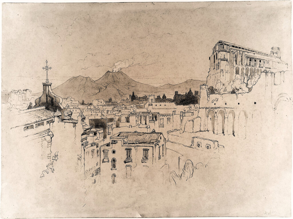 John Ruskin, Naples, c. 1841 Watercolor, 13.8 × 17.5 in The Metropolitan Museum of Art, New York