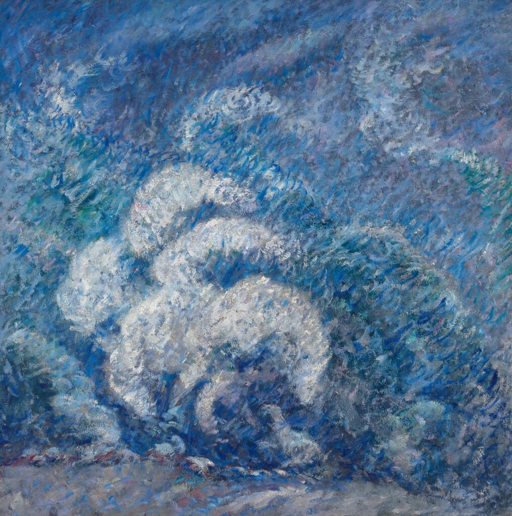 Marsden Hartley, The Blast of Winter, 1908 Oil on canvas, 30 × 30 in Whitney Museum of American Art, New York