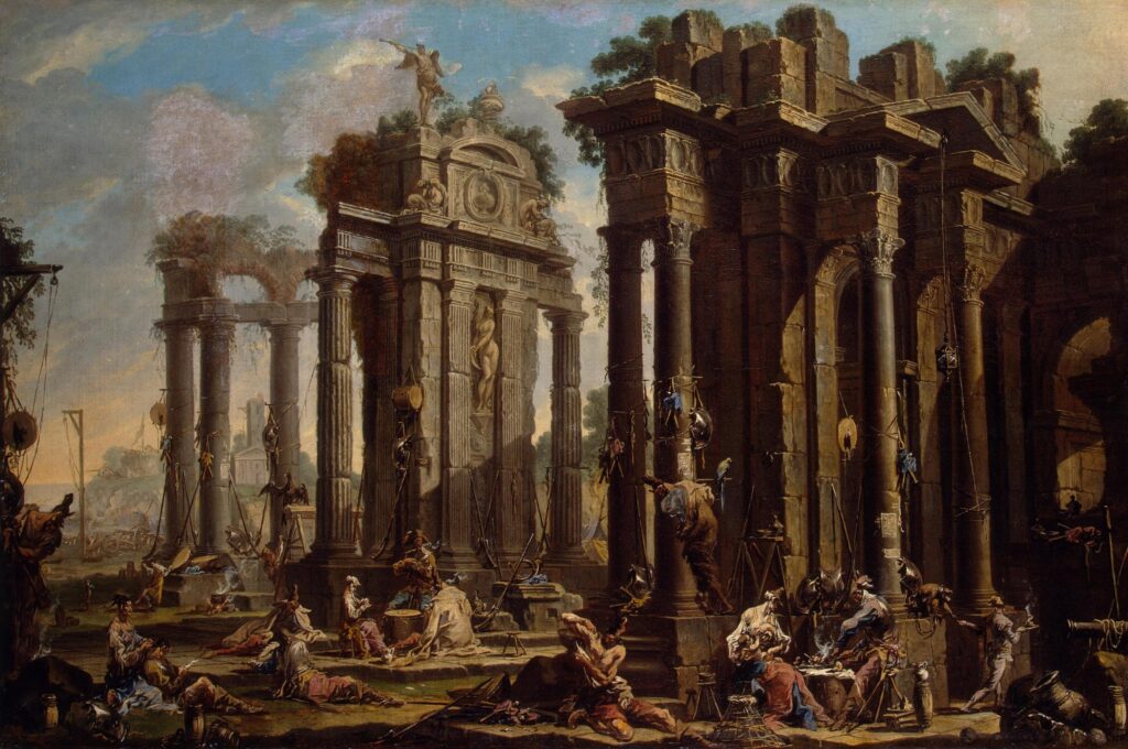 Alessandro Magnasco, Banditti at Rest, c 1710–1720 Oil on canvas, 44.1 × 63.8 in The State Hermitage Museum, Saint Petersburg