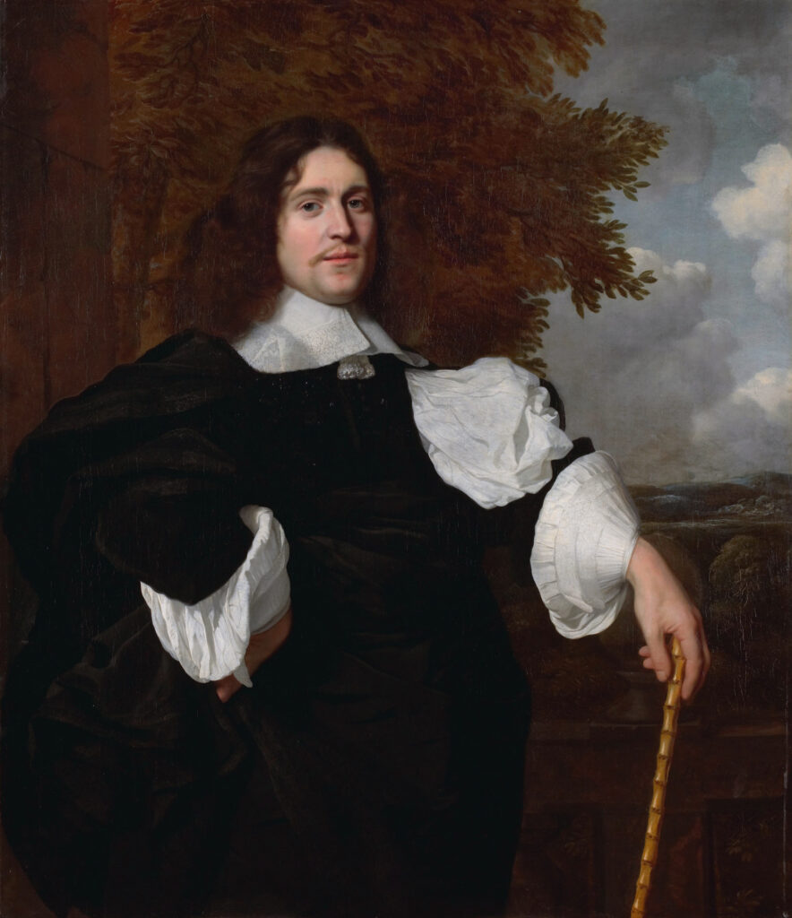 Bartholomeus van der Helst, Jacobus Trip, Armaments Dealer of Amsterdam and Dordrecht, 1647–1670 Oil on canvas, 43.3 × 37.4 in Rijksmuseum, Amsterdam