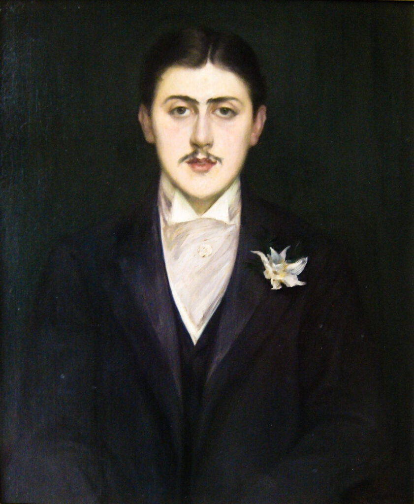 Jacques-Émile Blanche, Marcel Proust, 1892 Oil on canvas, 28.9 × 23.8 in Musée d’Orsay, Paris
