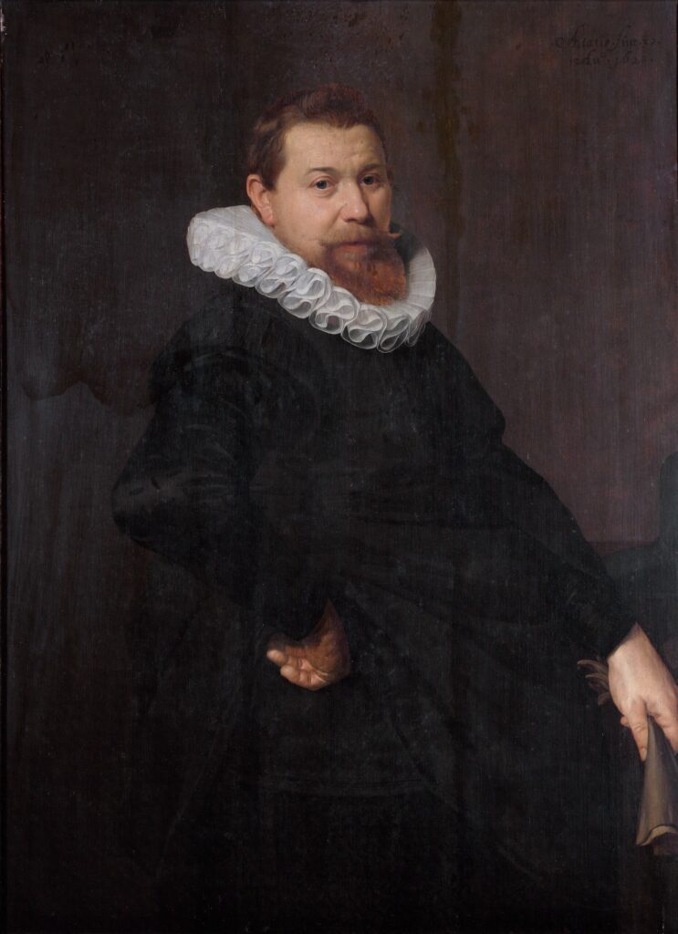 Nicolaes Eliaszoon Pickenoy, Portrait of a Man, Called Jan van Foreest, 1628 Oil on panel, 44.1 × 32.7 in Stedelijk Museum Alkmaar