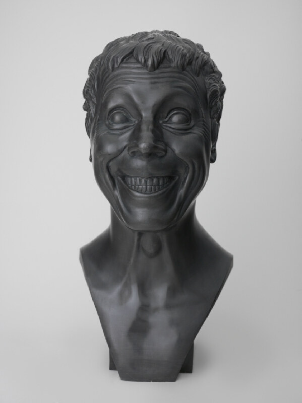 Franz Xaver Messerschmidt, Character Head No. 20, 1770–1783 (original design; later cast)Patinated lead-alloy cast, 17.1 × 9.4 × 9.8 inSlovak National Gallery, Bratislava