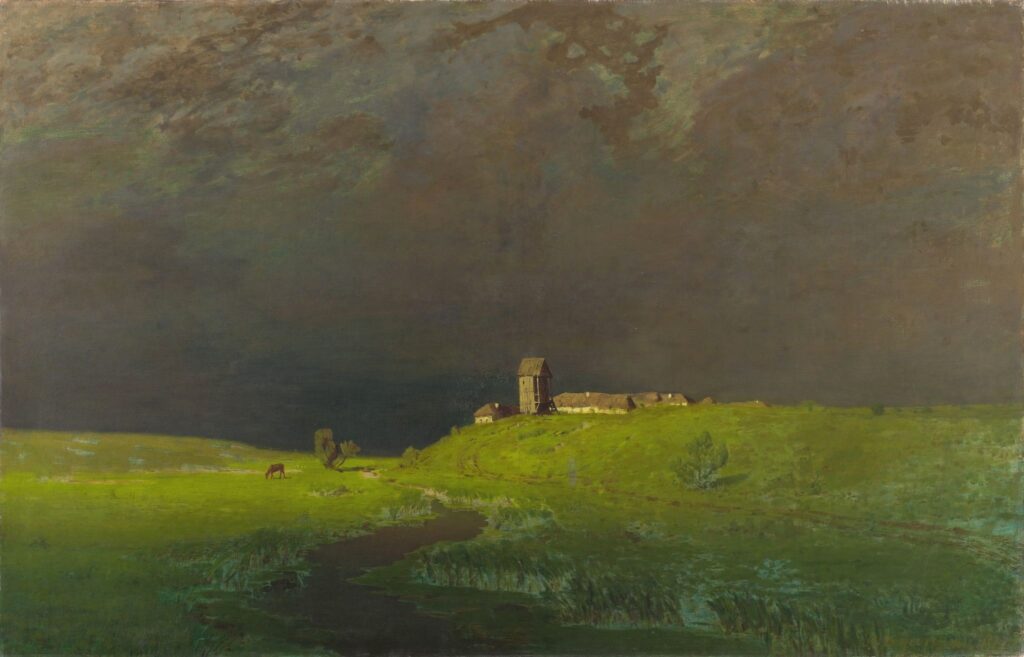 Arkhip Kuindzhi, After Rain, 1879 Oil on canvas, 40.2 × 62.6 in Tretyakov Gallery, Moscow