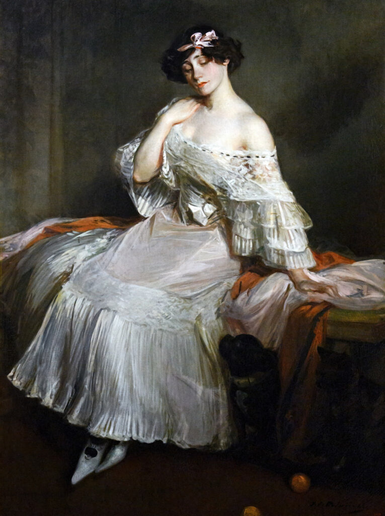 Jacques-Émile Blanche, Portrait of the Novelist Colette, c 1905 Oil on canvas, 62.2 × 46.5 in Museu Nacional d’Art de Catalunya, Barcelona