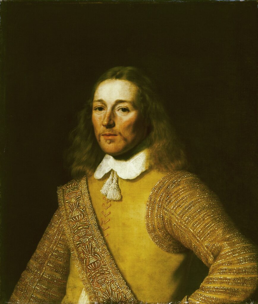 Bartholomeus van der Helst, Portrait of an Officer, 1650 Oil on canvas, 29.5 × 25.4 in Amsterdam Museum